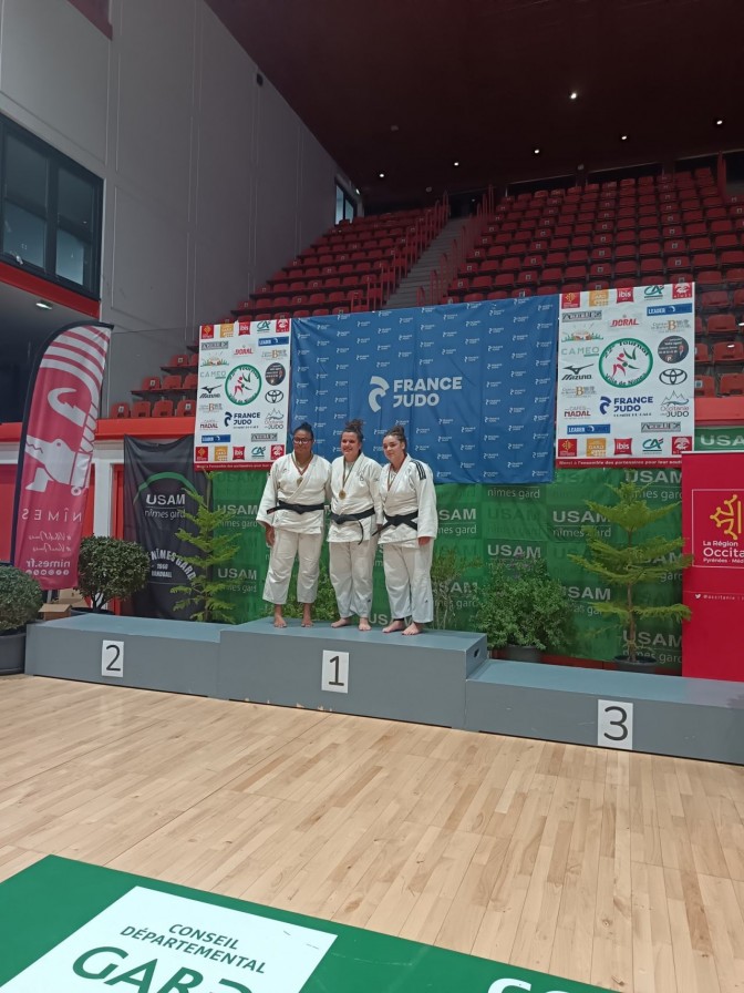 Image de l'actu 'Marion Chatelain 3ème du tournoi Label A de Nimes'