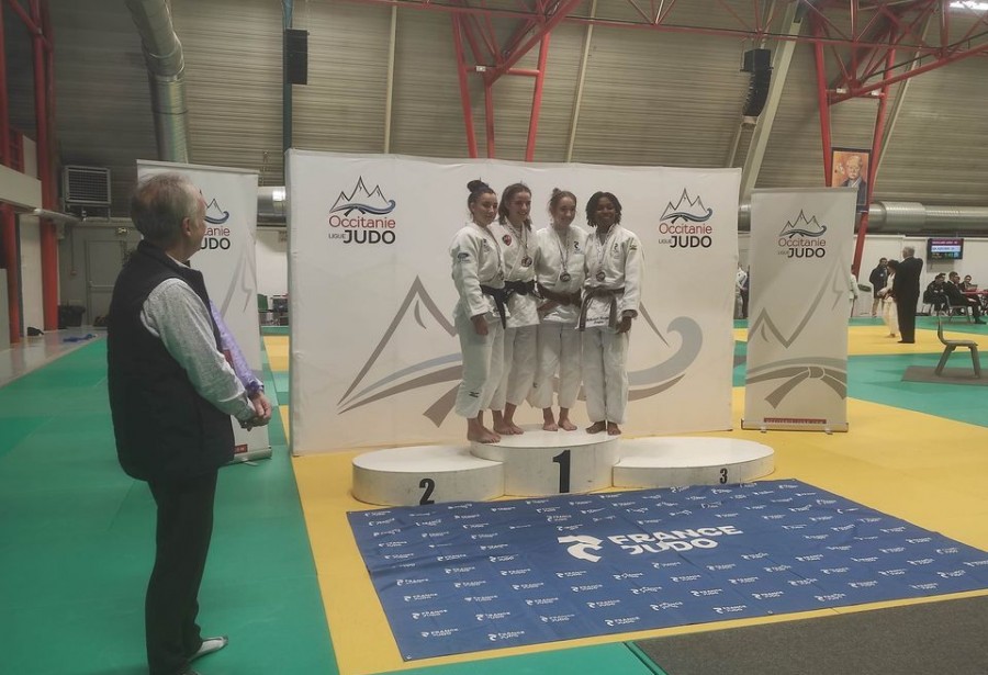 Inès 2 ème au tournoi excellence cadets de Toulouse